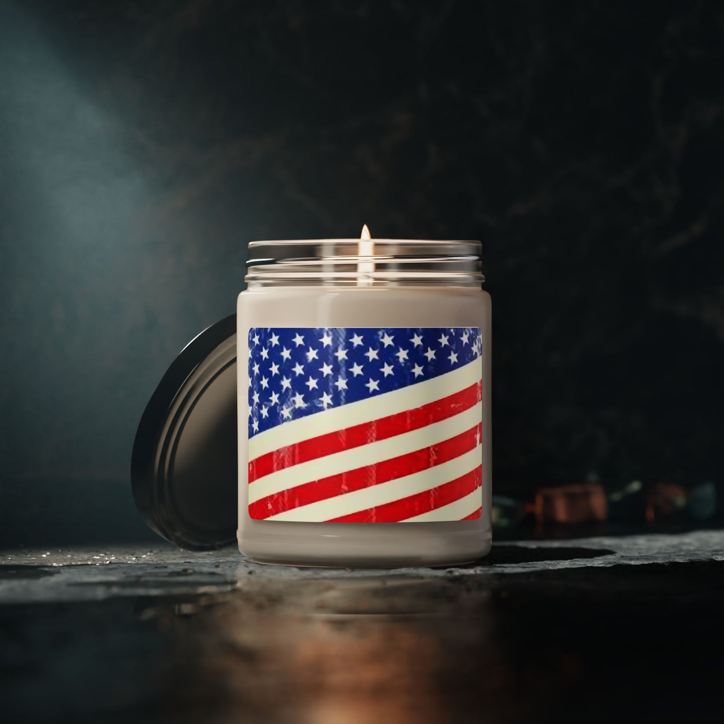 Scented Soy Candle, 9 oz - "Americana" - Premium Scented Soy Candle from Printify - Just $20.93! Shop now at Concordia Style Boutique