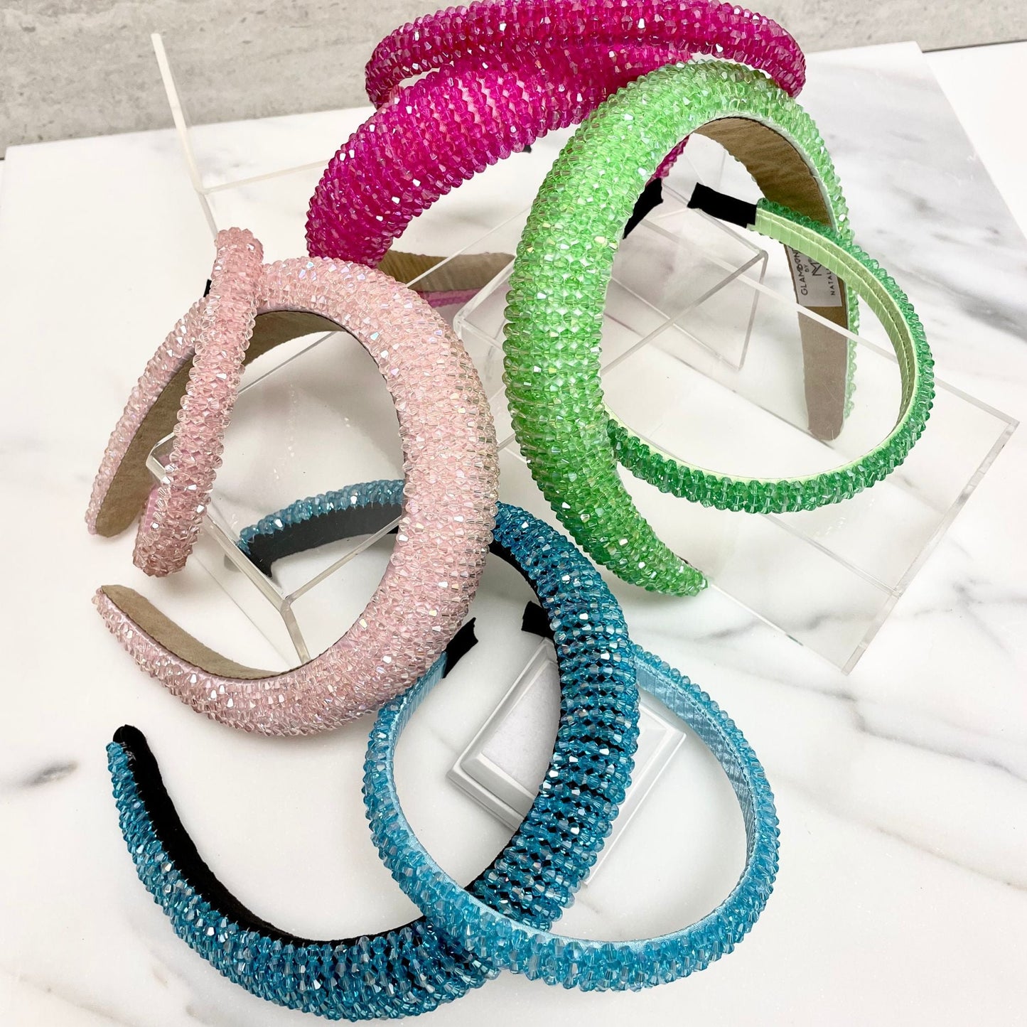 Iris Glamband in Green