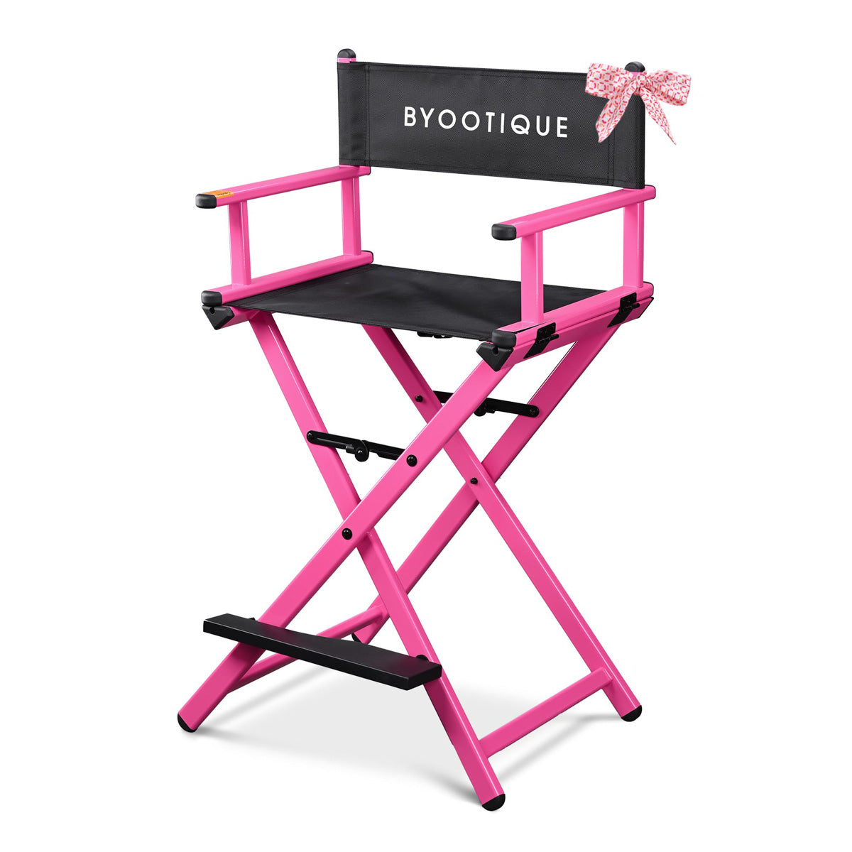 Byootique Makeup Directors Chair 28in.Tall Highback with Headrest Options