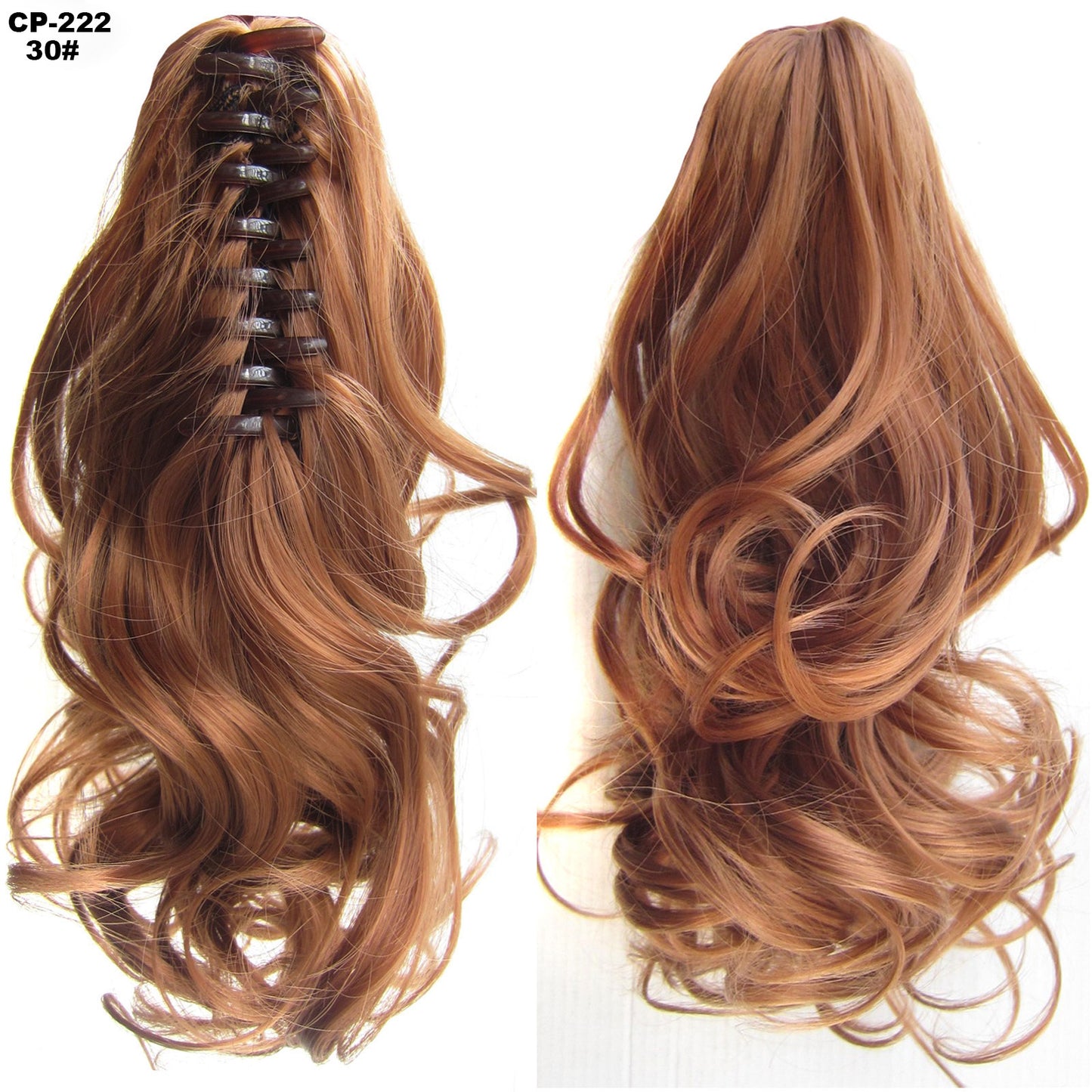Long Wave Ponytail Wrap Around Ponytail - Clip In Hair Headwear - Gray Hairpiece Natural Extensions - Concordia Style Boutique