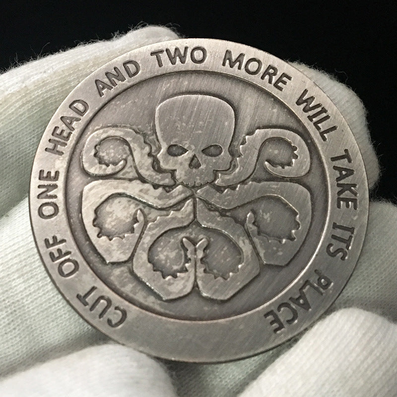 Alloy commemorative coin - Concordia Style Boutique