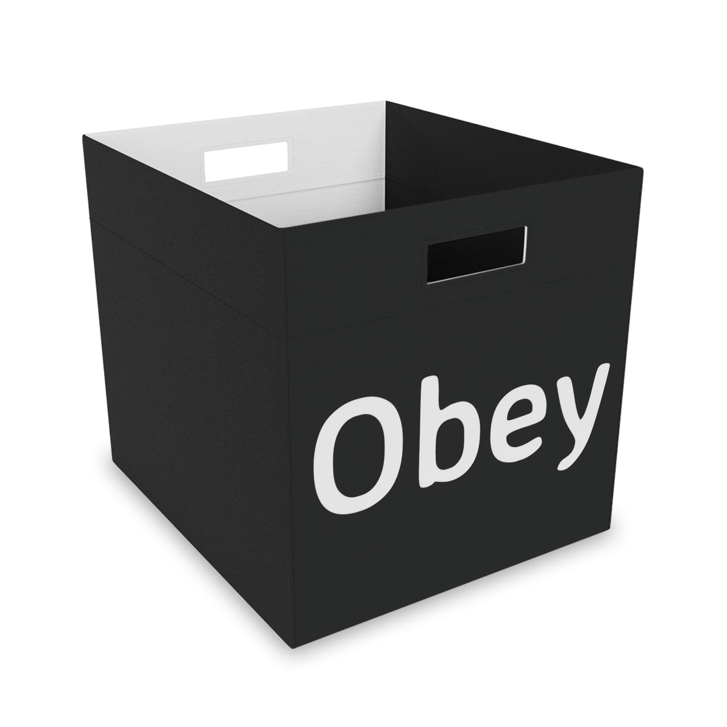 Felt Storage Box - Obey - Concordia Style Boutique