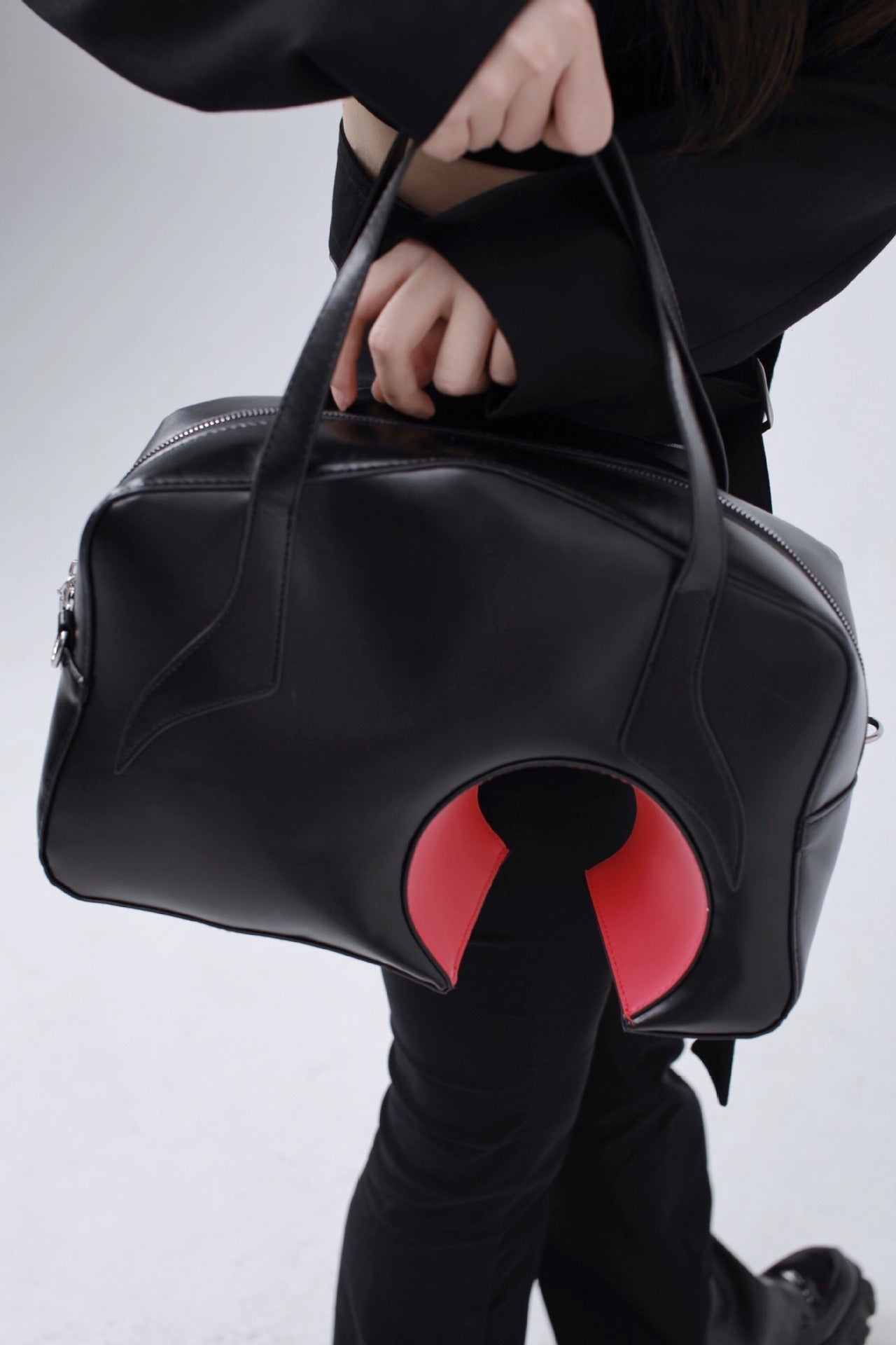 Small and niche personality PU round geometric bag - Premium round geometric bag from Concordia Style Boutique - Just $56.16! Shop now at Concordia Style Boutique