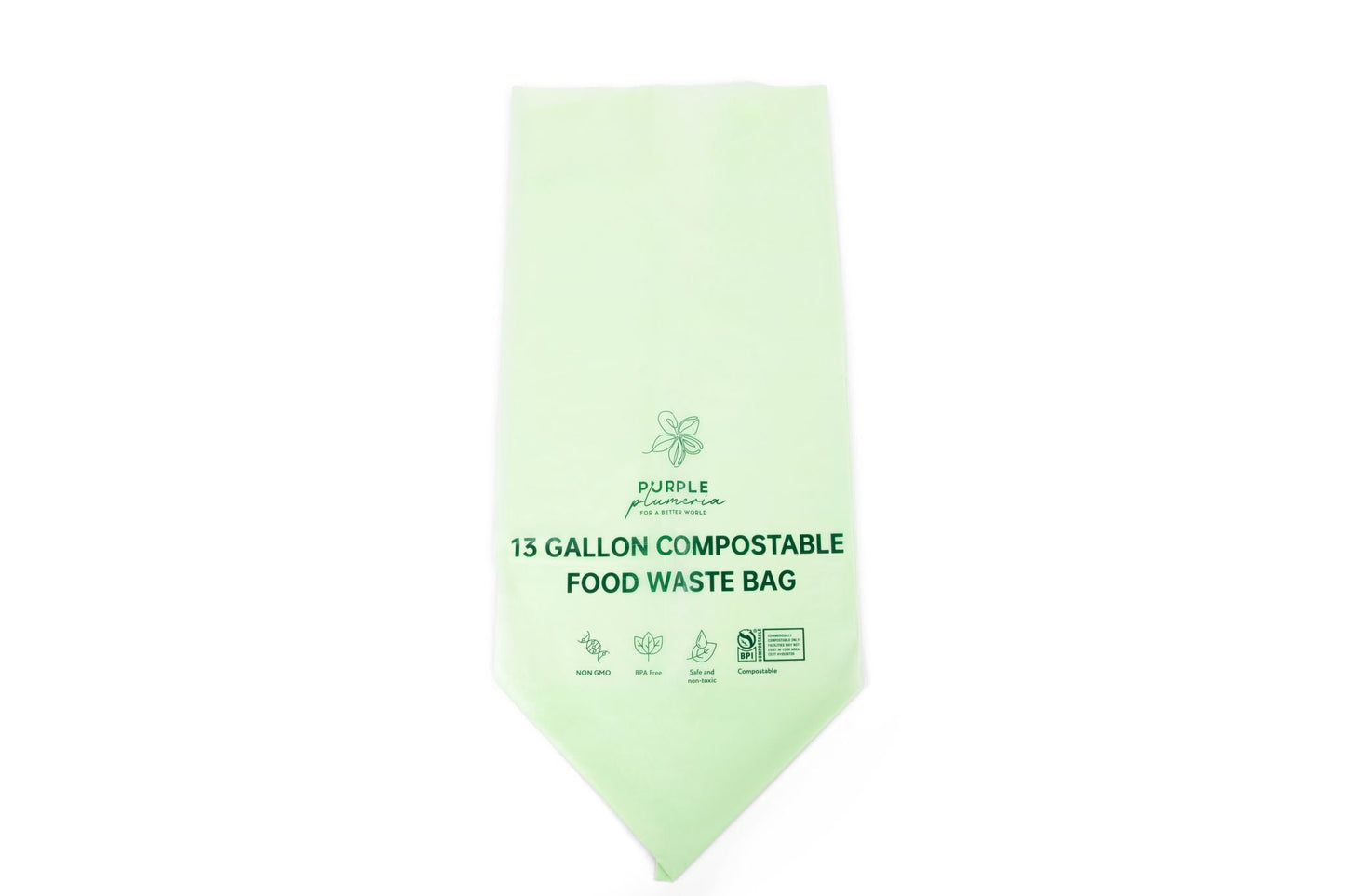 Compostable Kitchen Garbage Bags – 13 Gallon & 3 Gallon Sizes. Durable & Leak Proof