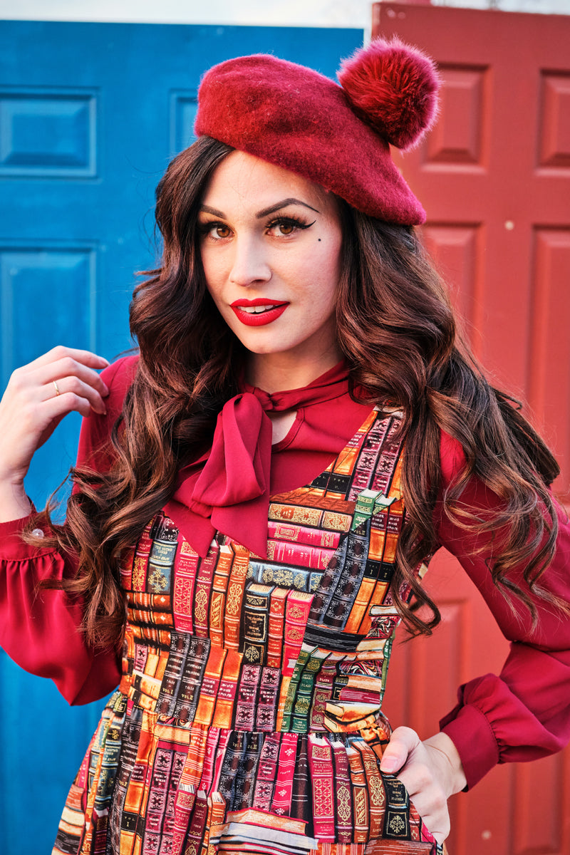 Don't Judge a Book by its Cover Fit & Flare Dress - Concordia Style Boutique