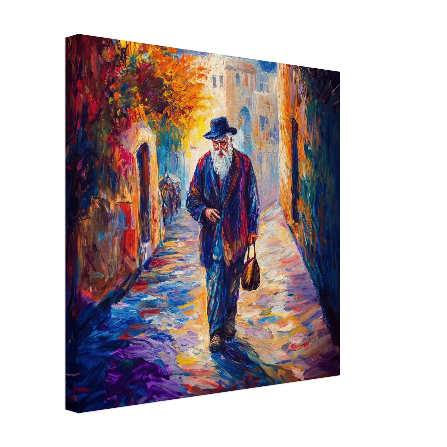 Walking Through Jerusalem Canvas Print