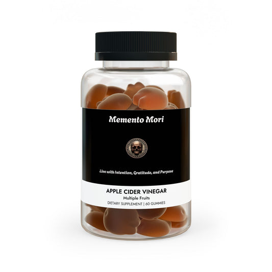 Apple Cider Vinegar Gummies (60 Gummies) - "Memento Mori" - Premium Food Supplements from Concordia Style Boutique - Just $18.56! Shop now at Concordia Style Boutique