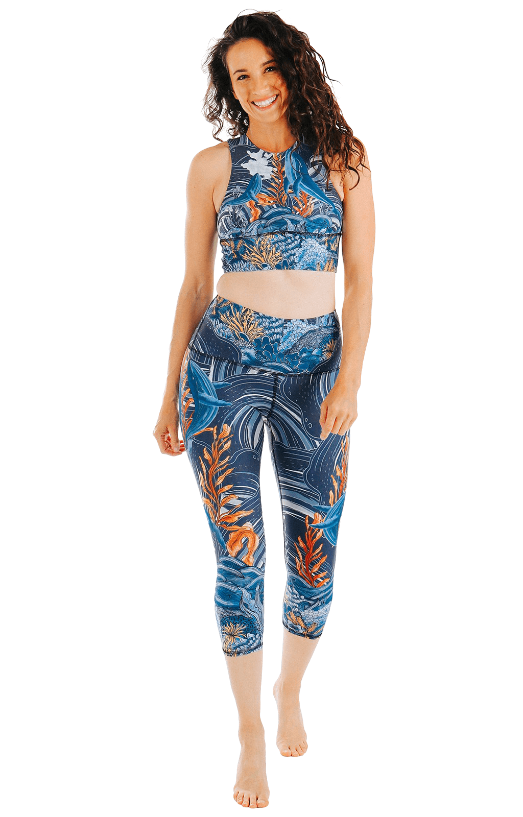 Free Range Sports Bra - Whale Hello - Concordia Style Boutique