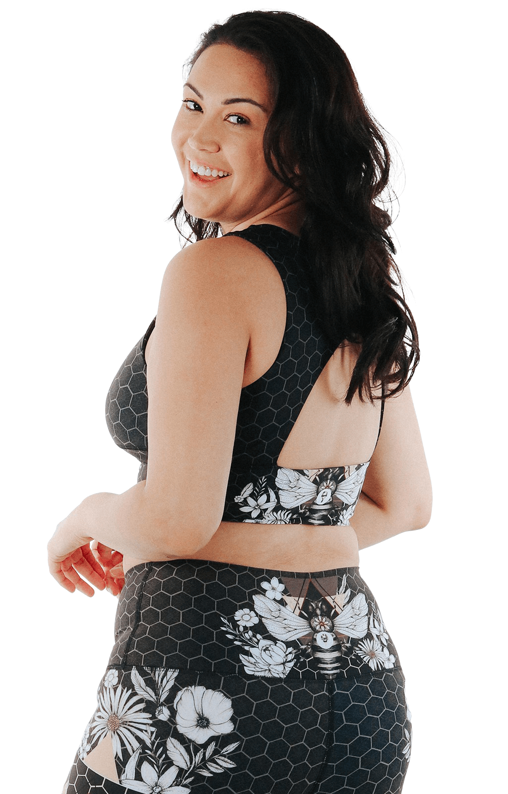 Free Range Sports Bra - Beeloved Blackout - Concordia Style Boutique