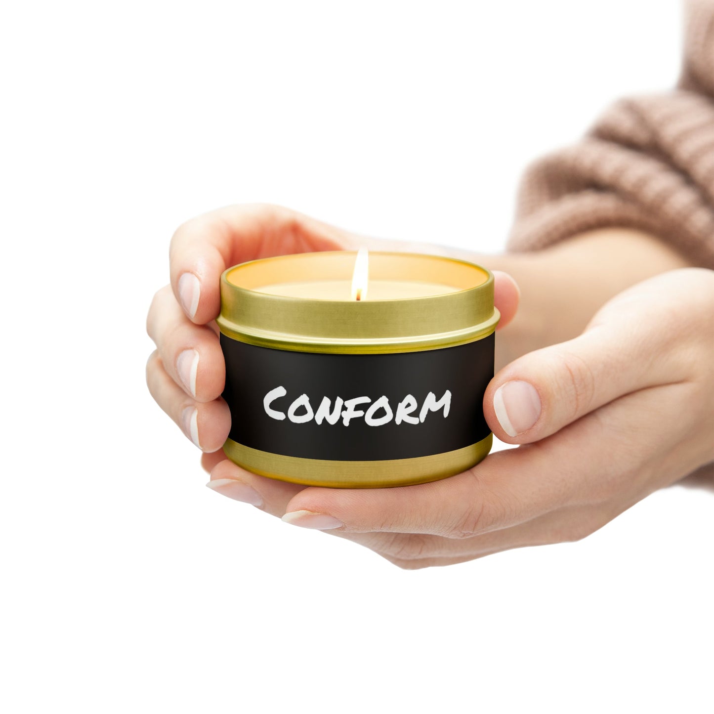 Tin Candle - "Conform" - Premium Tin Candle from Concordia Style Boutique - Just $9.33! Shop now at Concordia Style Boutique