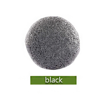 Natural Round Shap Konjac Sponge Face Cleaning Sponge - Premium Castor Oil from erDouckan - Just $6.80! Shop now at Concordia Style Boutique