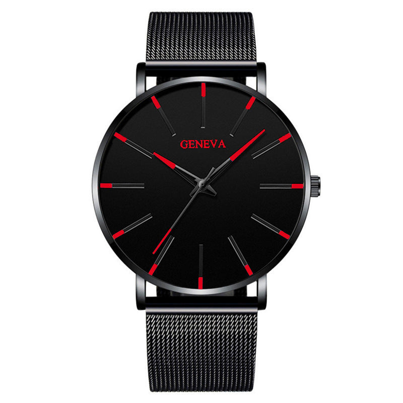 Geneva Watch with Mesh Band - Premium Watch from Concordia Style Boutique - Just $13.99! Shop now at Concordia Style Boutique