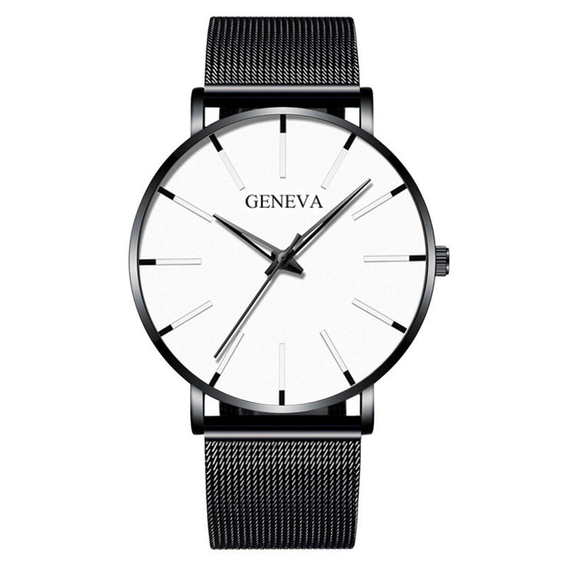 Geneva Watch with Mesh Band - Premium Watch from Concordia Style Boutique - Just $13.99! Shop now at Concordia Style Boutique