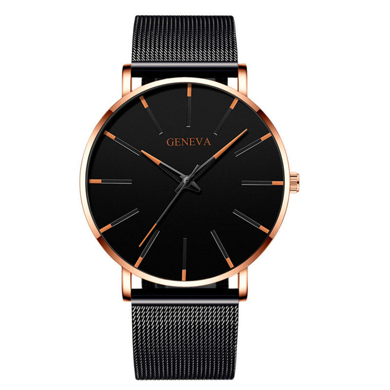 Geneva Watch with Mesh Band - Premium Watch from Concordia Style Boutique - Just $13.99! Shop now at Concordia Style Boutique