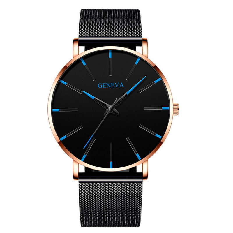 Geneva Watch with Mesh Band - Premium Watch from Concordia Style Boutique - Just $13.99! Shop now at Concordia Style Boutique