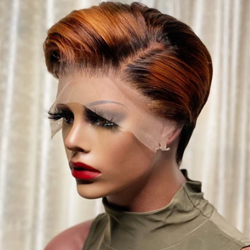 Women's Fashion Dyed Short Straight Hair - Concordia Style Boutique