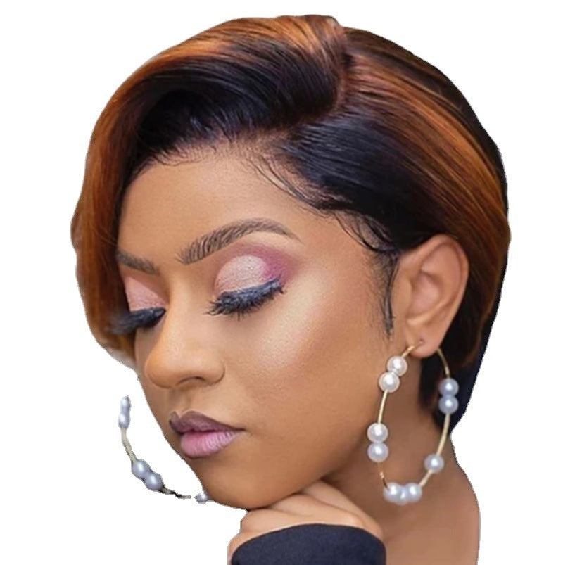 Women's Fashion Dyed Short Straight Hair - Concordia Style Boutique