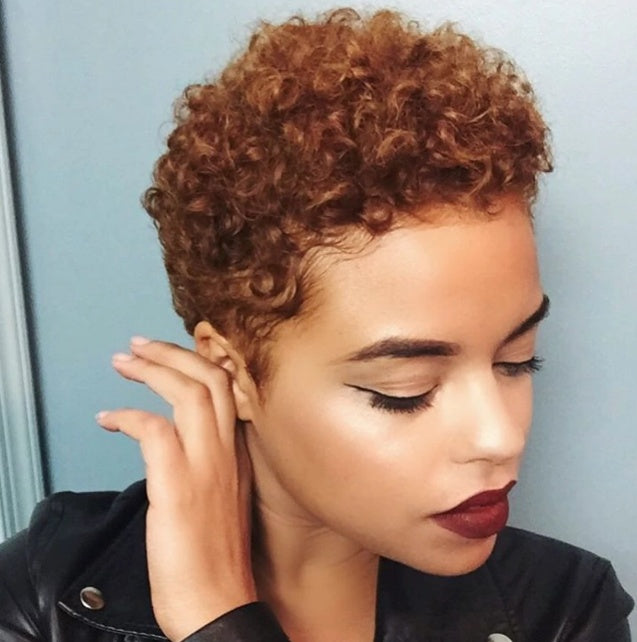 Short Curly Hair Ladies Wig - Concordia Style Boutique