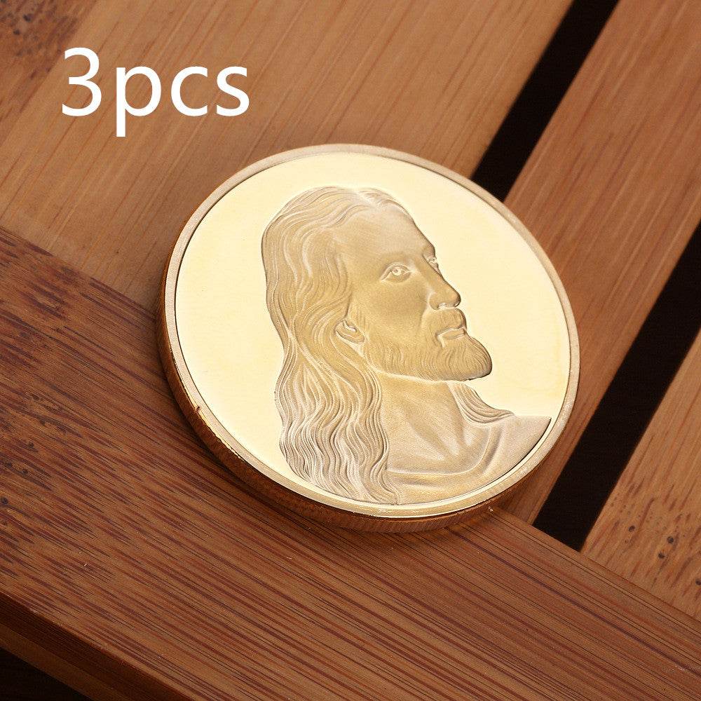 Jesus Commemorative Coin (3 coins) - Concordia Style Boutique