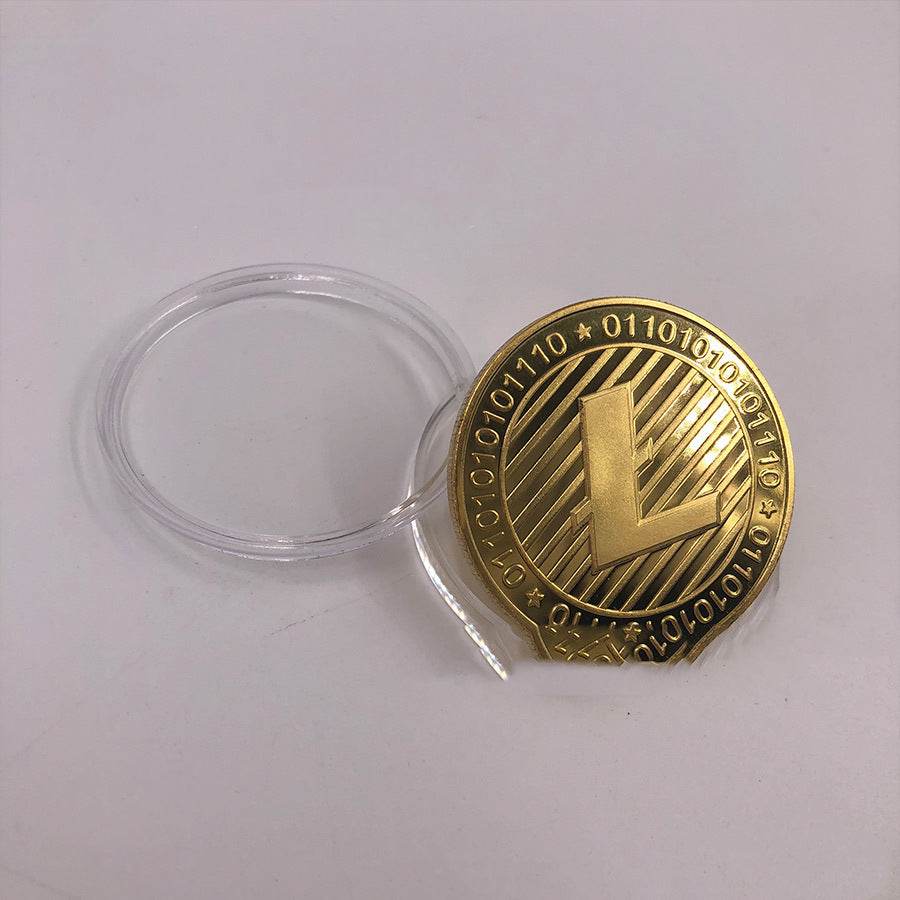 Multi Metal Commemorative Crypto Coin - Concordia Style Boutique