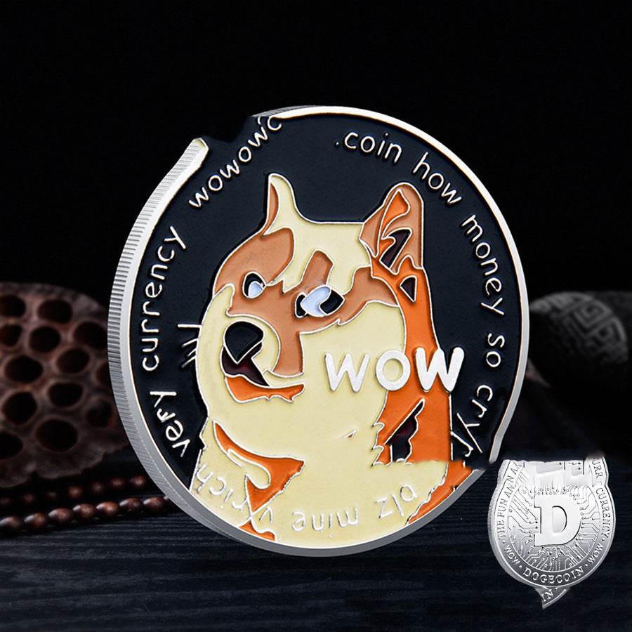 Multi Metal Commemorative Crypto Coin - Concordia Style Boutique