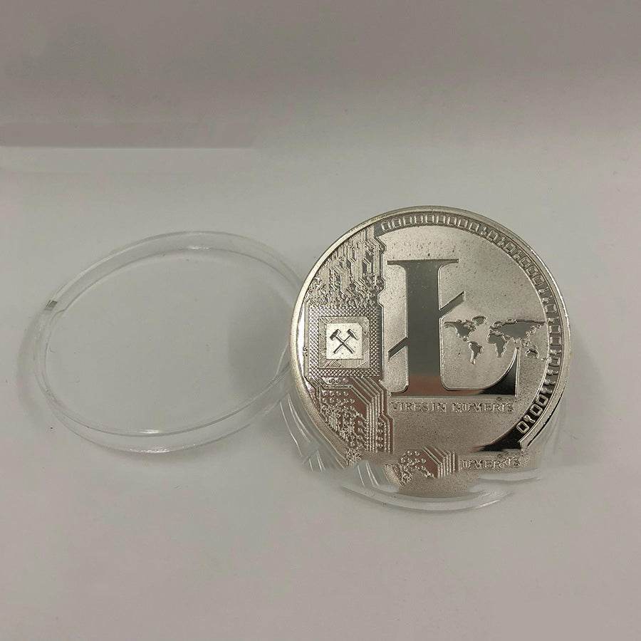 Multi Metal Commemorative Crypto Coin - Concordia Style Boutique