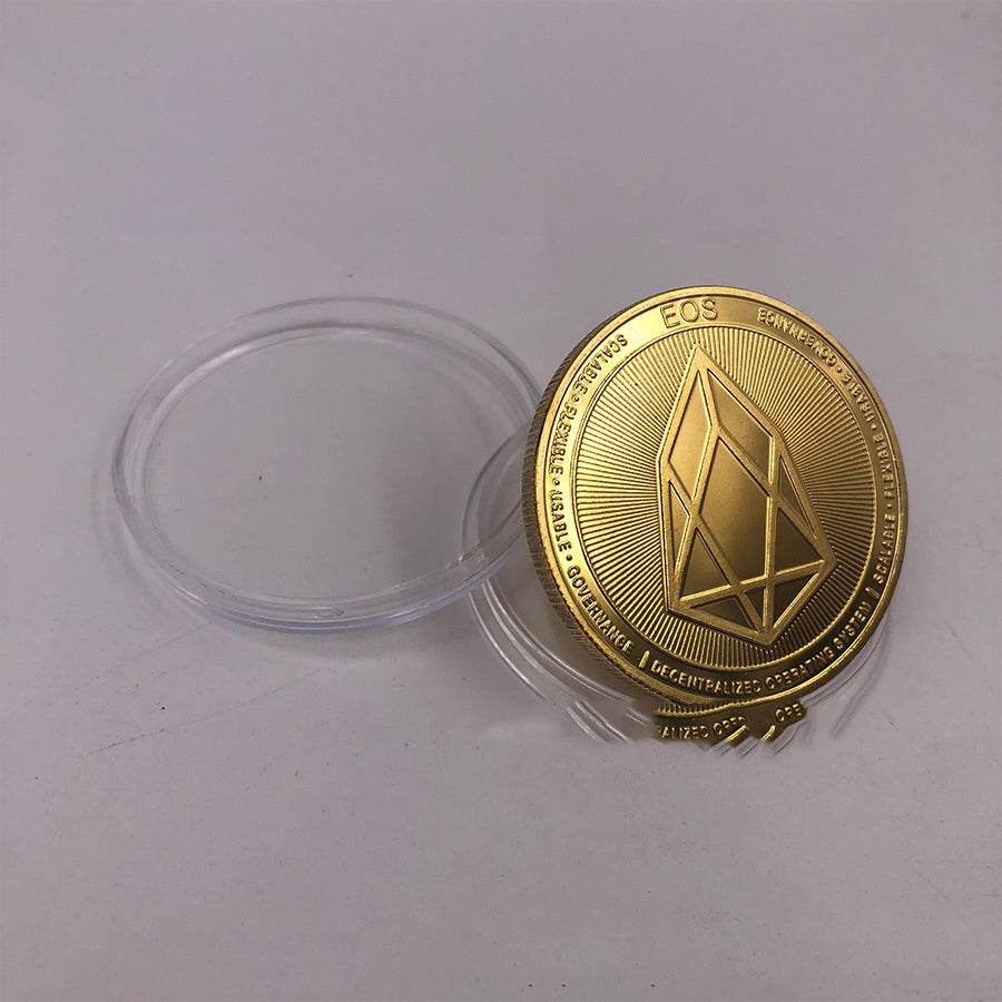 Multi Metal Commemorative Crypto Coin - Concordia Style Boutique