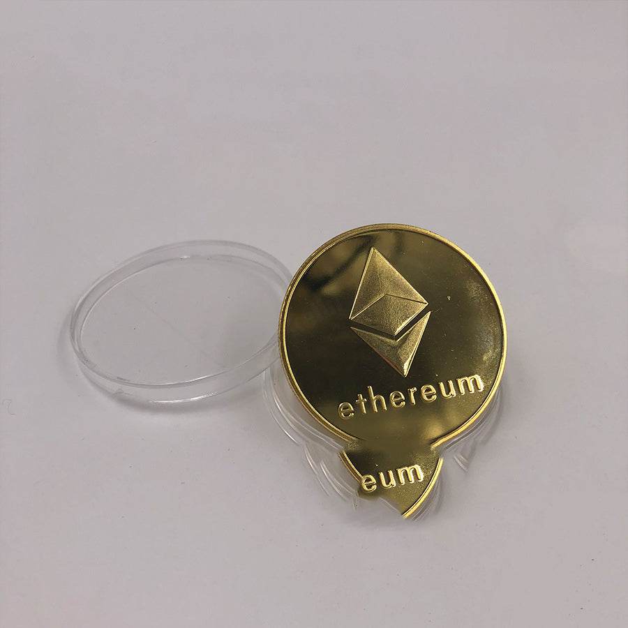 Multi Metal Commemorative Crypto Coin - Concordia Style Boutique