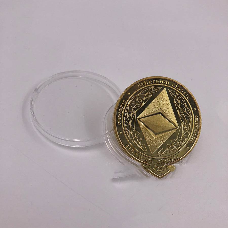 Multi Metal Commemorative Crypto Coin - Concordia Style Boutique