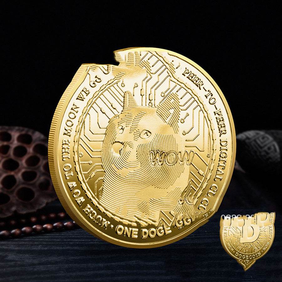 Multi Metal Commemorative Crypto Coin - Concordia Style Boutique