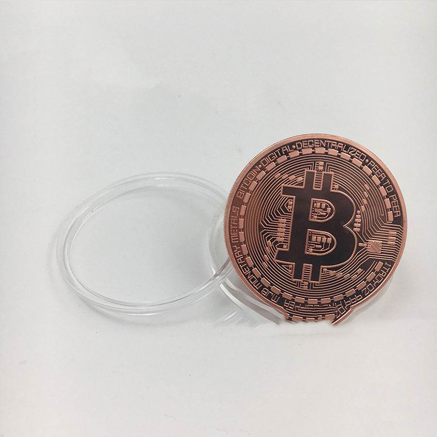 Multi Metal Commemorative Crypto Coin - Concordia Style Boutique