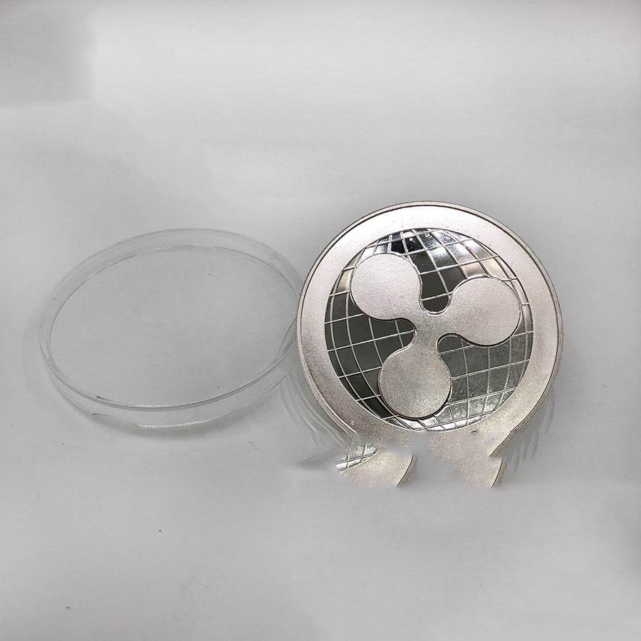 Multi Metal Commemorative Crypto Coin - Concordia Style Boutique