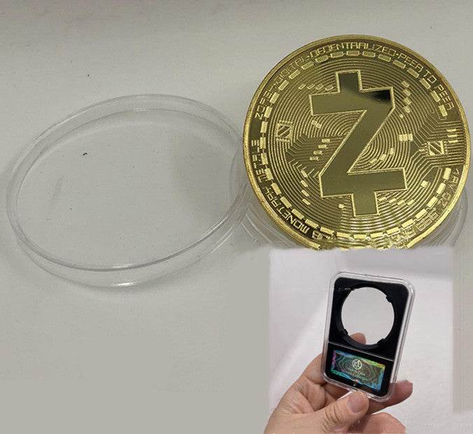 Multi Metal Commemorative Crypto Coin - Concordia Style Boutique