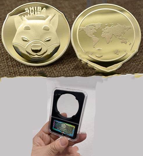 Multi Metal Commemorative Crypto Coin - Concordia Style Boutique