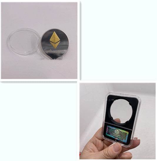 Multi Metal Commemorative Crypto Coin - Concordia Style Boutique