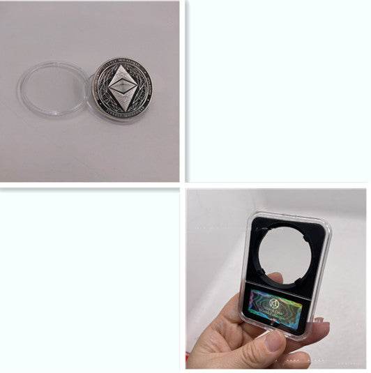 Multi Metal Commemorative Crypto Coin - Concordia Style Boutique