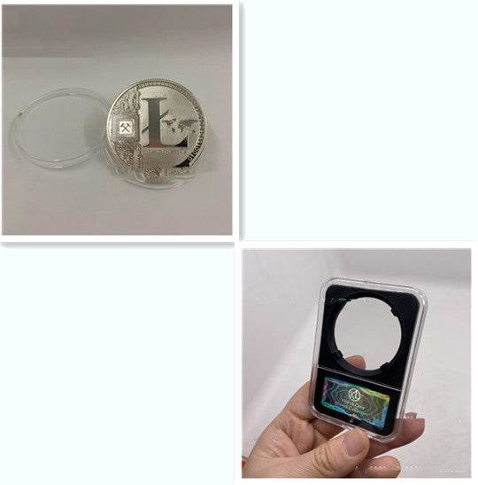 Multi Metal Commemorative Crypto Coin - Concordia Style Boutique