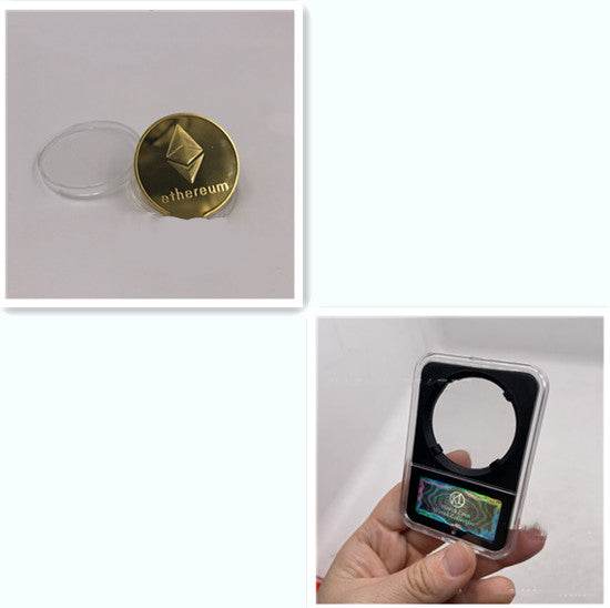 Multi Metal Commemorative Crypto Coin - Concordia Style Boutique