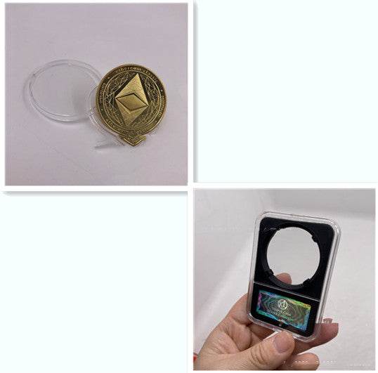 Multi Metal Commemorative Crypto Coin - Concordia Style Boutique