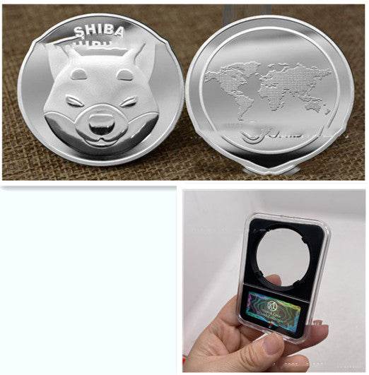 Multi Metal Commemorative Crypto Coin - Concordia Style Boutique
