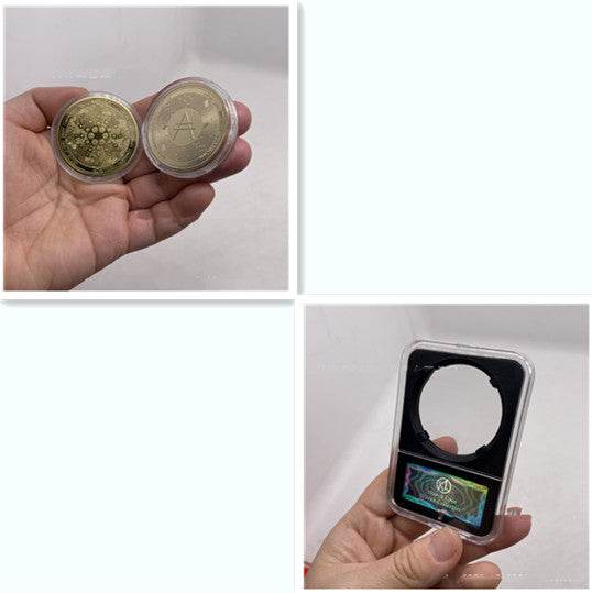 Multi Metal Commemorative Crypto Coin - Concordia Style Boutique