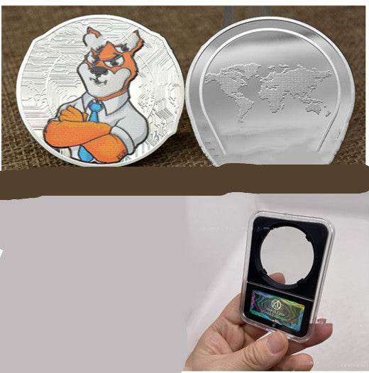 Multi Metal Commemorative Crypto Coin - Concordia Style Boutique
