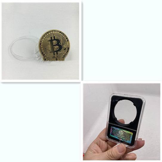 Multi Metal Commemorative Crypto Coin - Concordia Style Boutique
