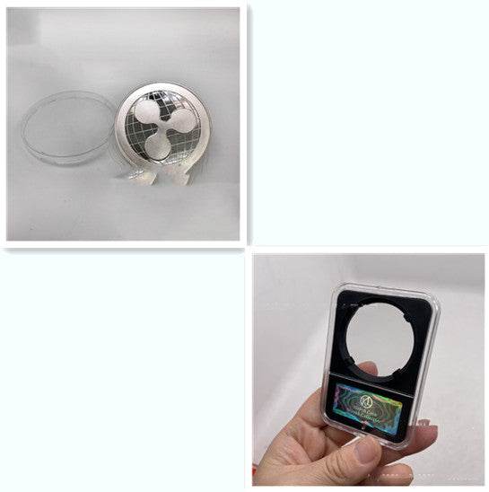 Multi Metal Commemorative Crypto Coin - Concordia Style Boutique