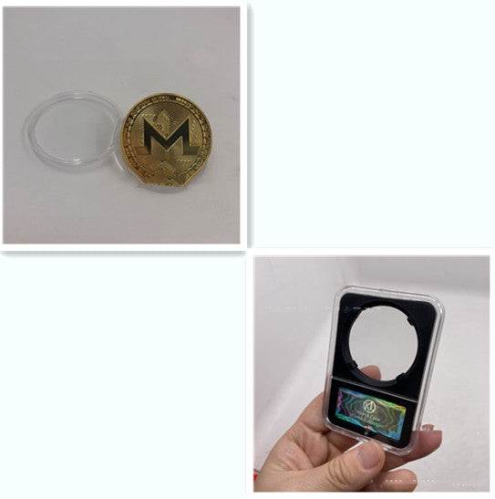 Multi Metal Commemorative Crypto Coin - Concordia Style Boutique