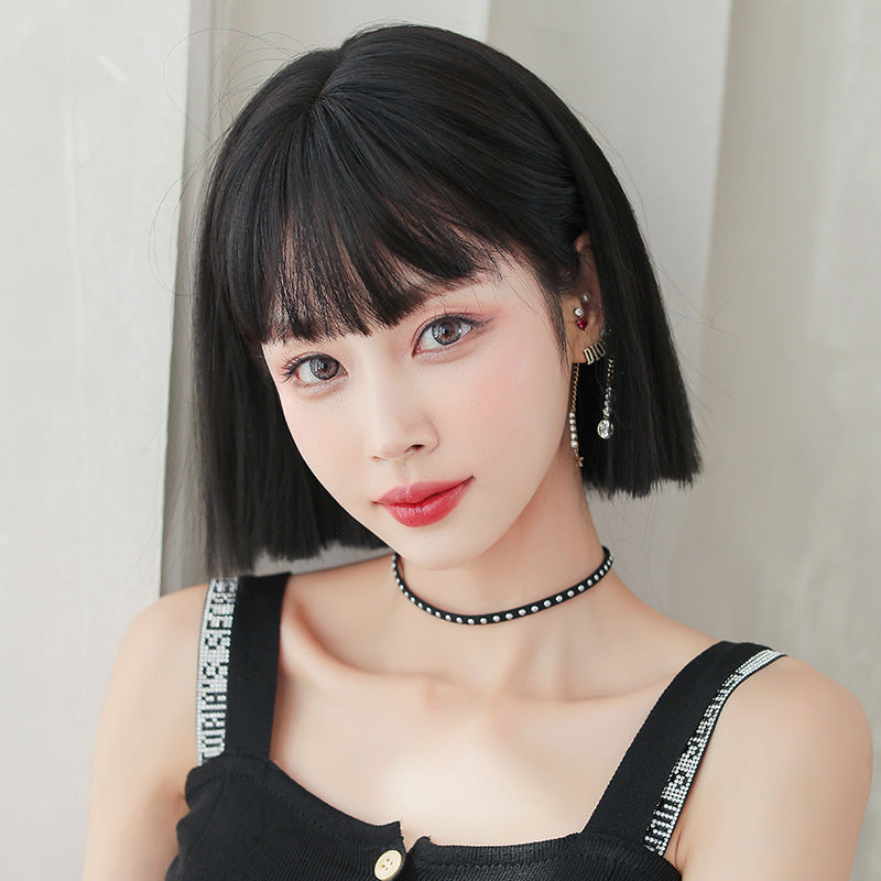 Wig - Female Short Hair - Short Round Face - Concordia Style Boutique