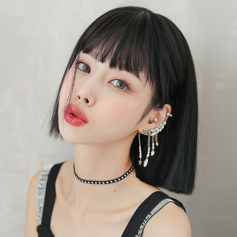 Wig - Female Short Hair - Short Round Face - Concordia Style Boutique