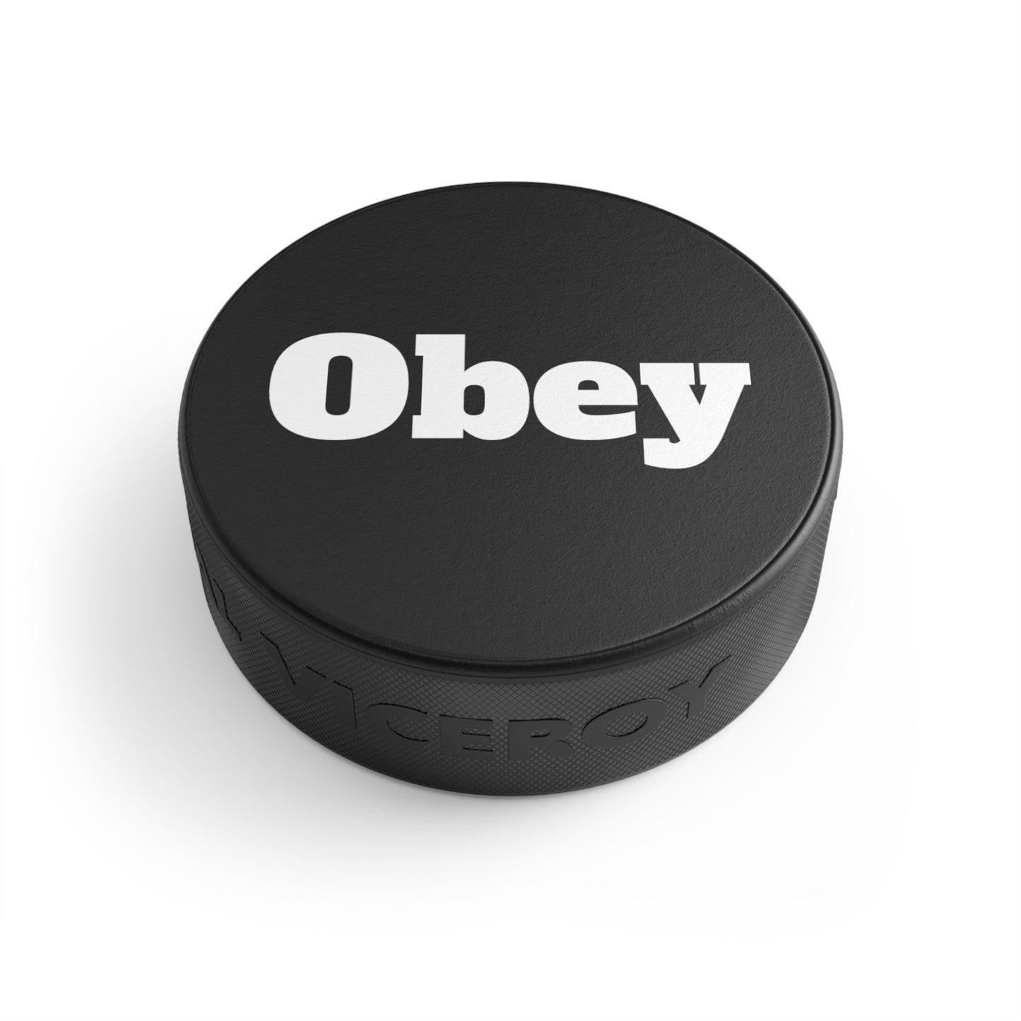 Hockey Puck - Obey - Concordia Style Boutique