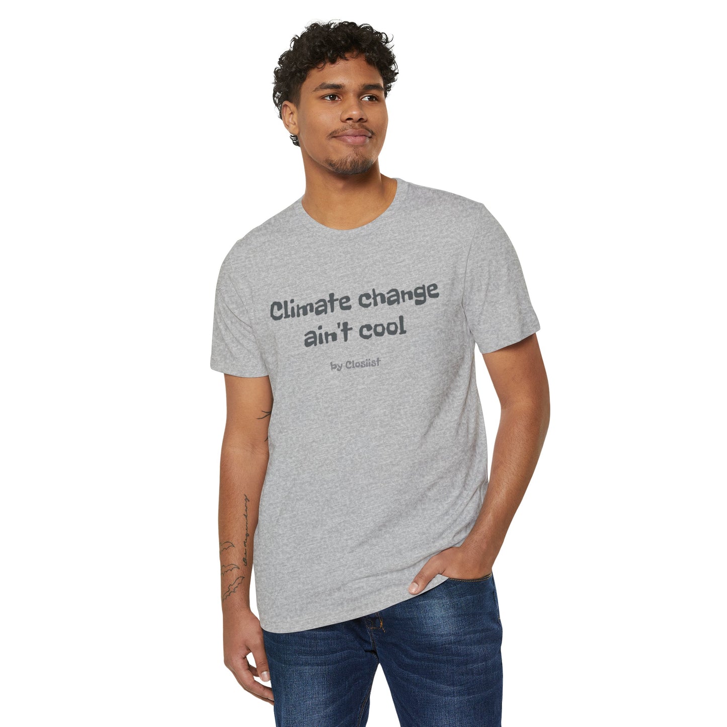 Climate Change Ain't Cool: Eco-Friendly T-Shirt - Concordia Style Boutique