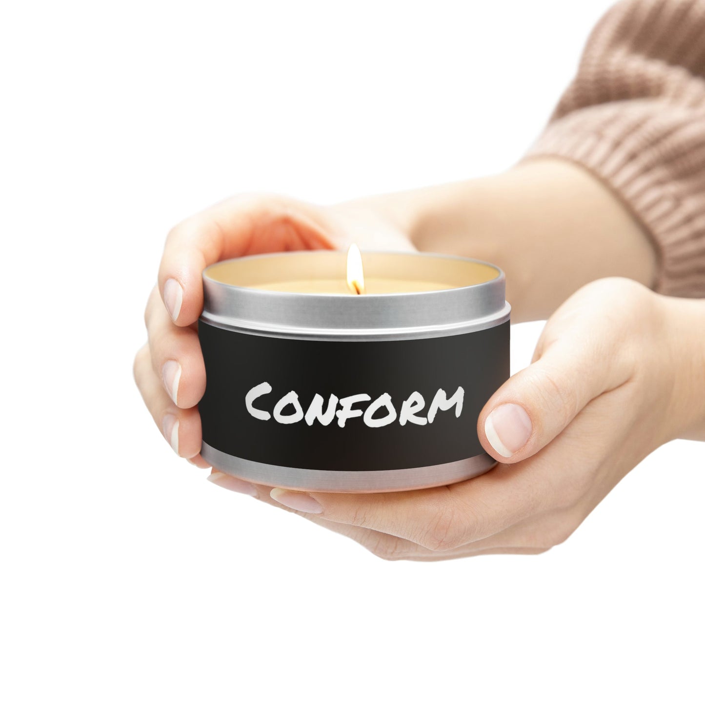 Tin Candle - "Conform" - Premium Tin Candle from Concordia Style Boutique - Just $9.33! Shop now at Concordia Style Boutique